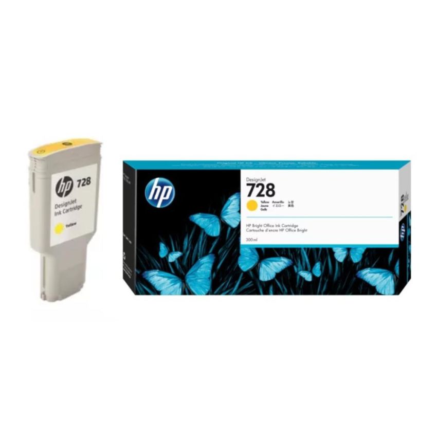 Cartucho de Tinta Original hp 728 Amarelo Ref F9k15a hp