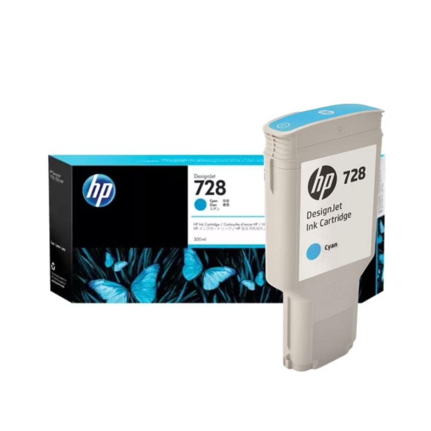 Cartucho de Tinta Original hp 728 Ciano Ref F9k17a hp