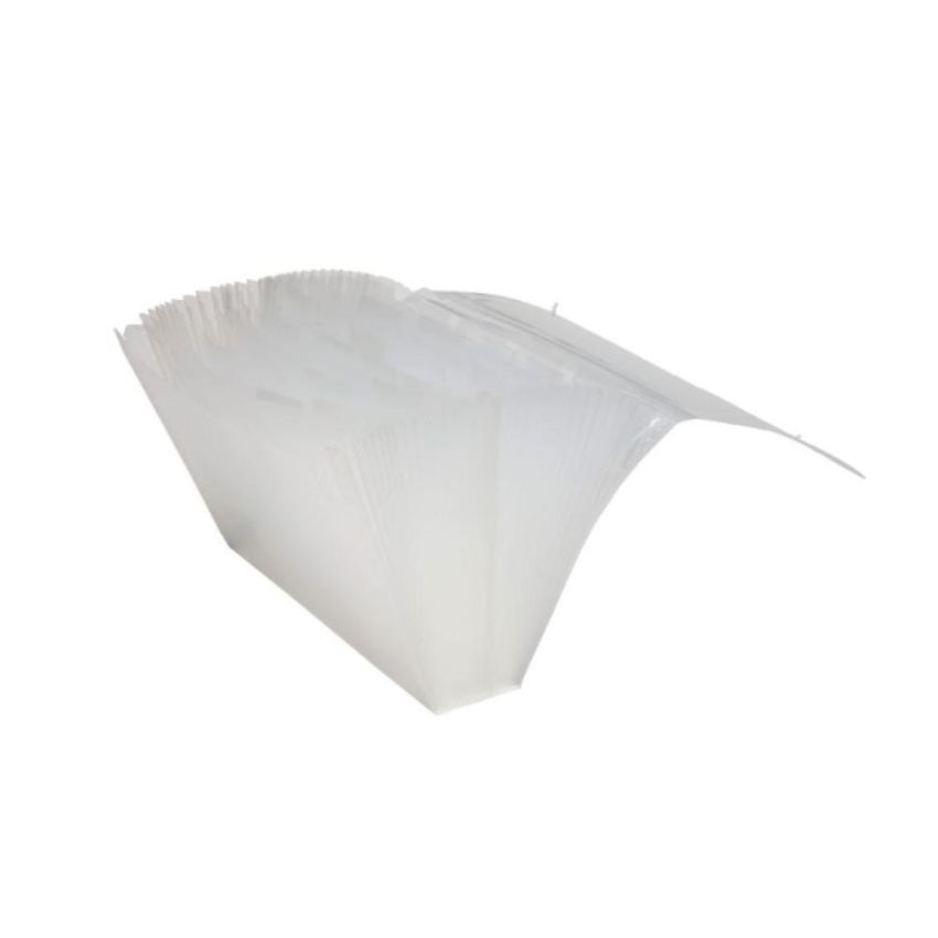 Pasta Sanfonada a4 C/31 Divisiorias Cristal 0915 Polibras