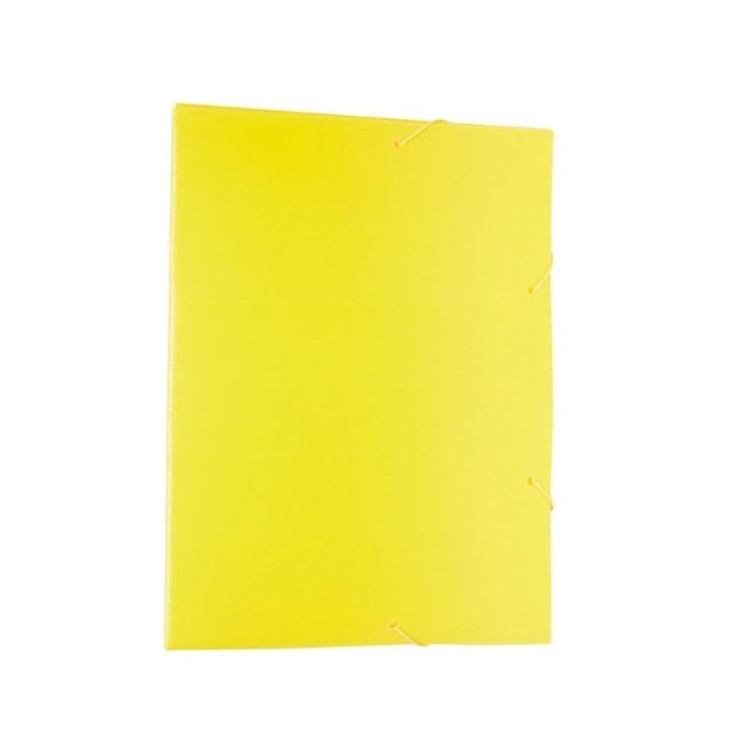 Pasta Novaonda 20mm Oficio Amarelo Ref.202  Polibras