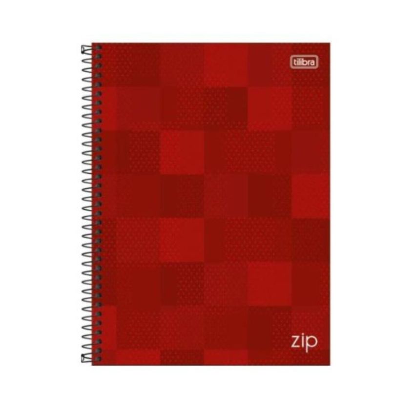 Caderno Espiral Universitário Zip Capa Dura Sortido 160fls 10 Matérias 234231 Tilibra