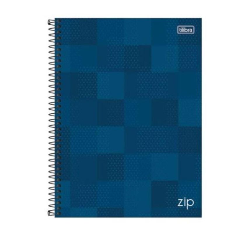 Caderno Espiral Universitário Zip Capa Dura Sortido 80fls 1 Matéria 234303 Tilibra