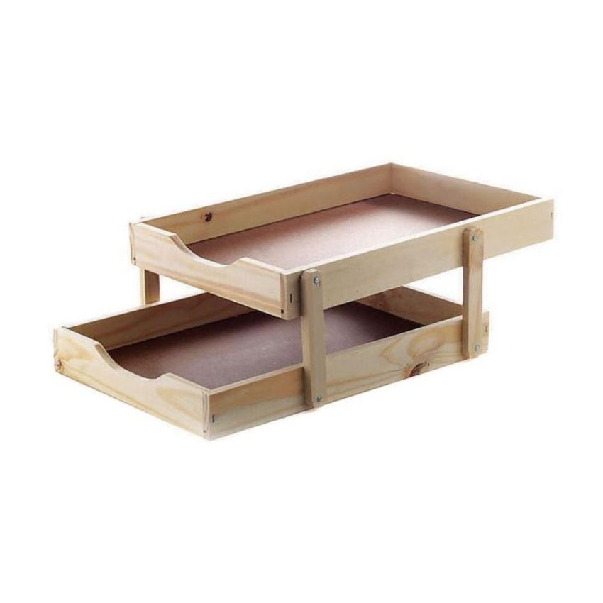 Caixa Correspondência Dupla Madeira 1602 Graphisko  Bea