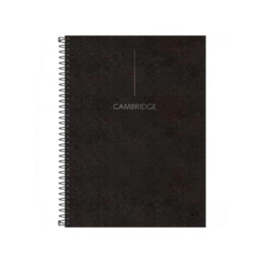  Kit c/ 4 Unidades Caderno Espiral Universitário Cambridge capa dura 80 Folhas 139424 Tilibra