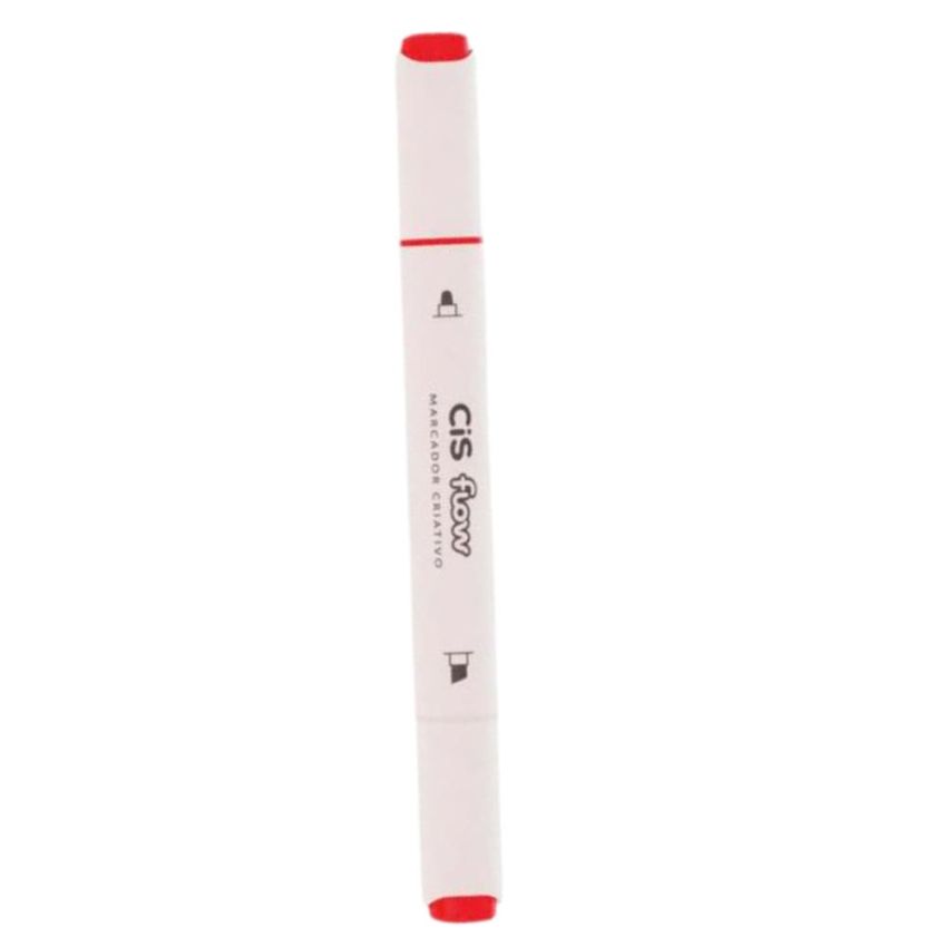 Marcador Criativo Flow Ponta Dupla Vermelho N36 5.7792 Cis