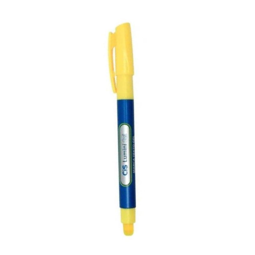 Marca Texto Gel Lumini Amarelo 55.0400 Cis