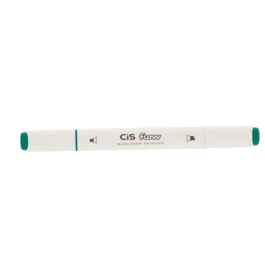 Marcador Criativo Flow Ponta Dupla Verde Esmeralda N35 5.7806 Cis