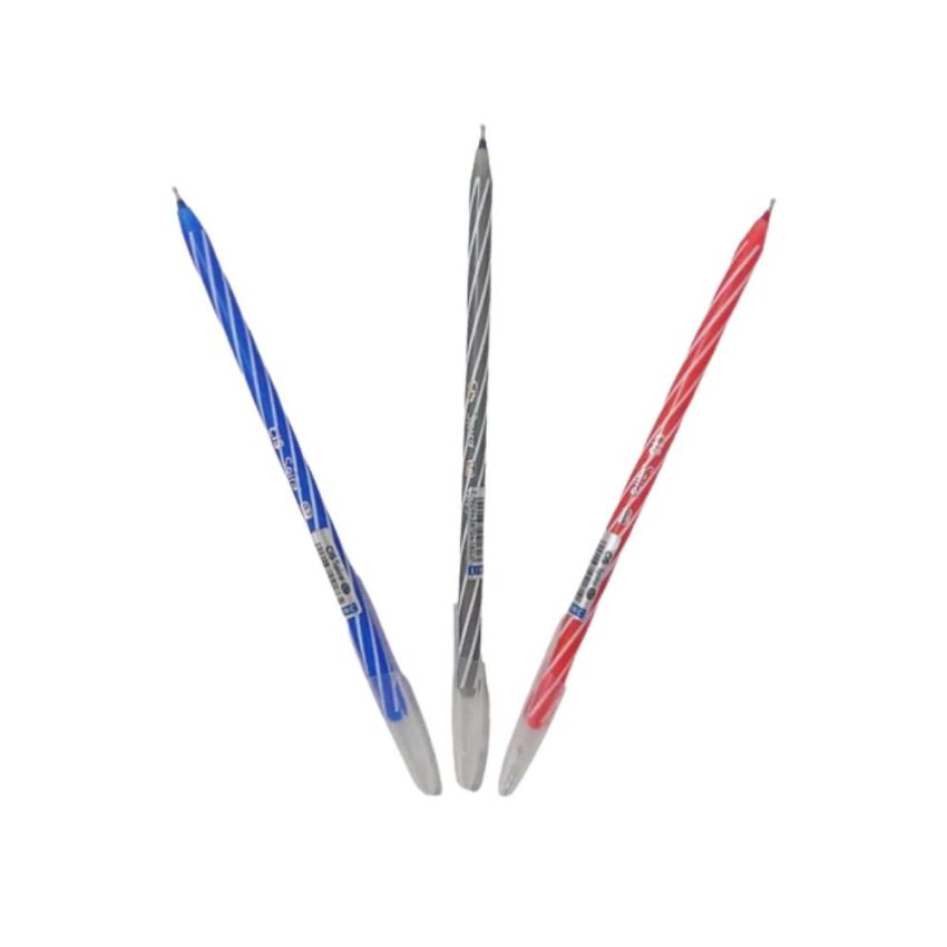 Caneta Esferografica Spiro Kit c/ 03 Az/pt/vm 57.0802 Cis