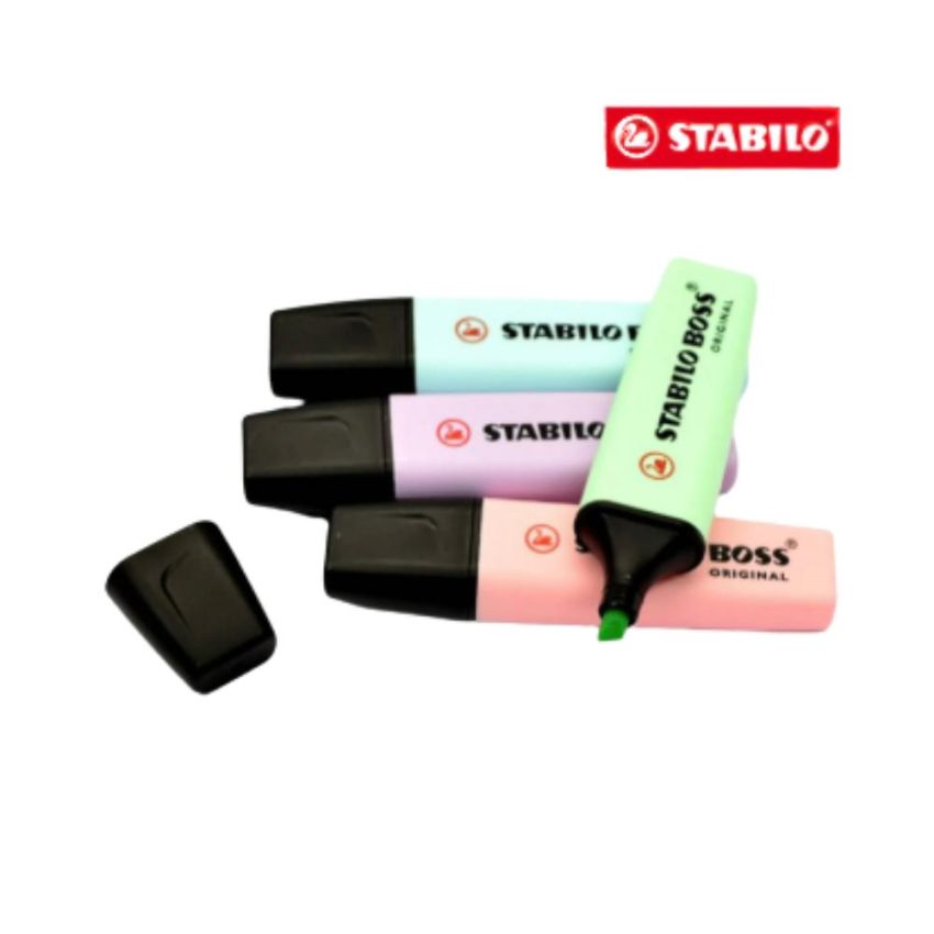 Marca Texto Boss 70/4-3 C/4 Cores Pastel 76.4701 Stabilo