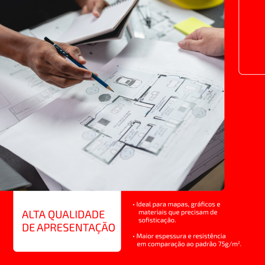 Papel Sulfite Para Impressao a3 90gr Branco  500fls Chamex