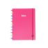 Caderno Colorful Love Grande 80fls Pop Disc