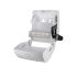Dispenser Toalheiro de Alavanca p/ Papel Toalha Bobina Branco Dropy Fortcom