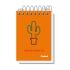 Caderno Espiral 1/16  Apont. 7x10cm 40fls 21507-4 Credeal
