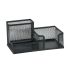 Organizador de Mesa Aramado Preto em Metal Or5121 Brw