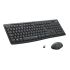 Kit Teclado + Mouse S/fio Usb Mk295 Grafite Logitech