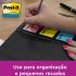 Post-it 4 Blocos 38x50mm 100 Folhas Neon 653 3m