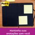 Post-it 76x76m 100 Folhas Amarelo 654 3m