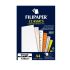 Papel Verge a4 120gr Palha C/50 01871  Filiperson